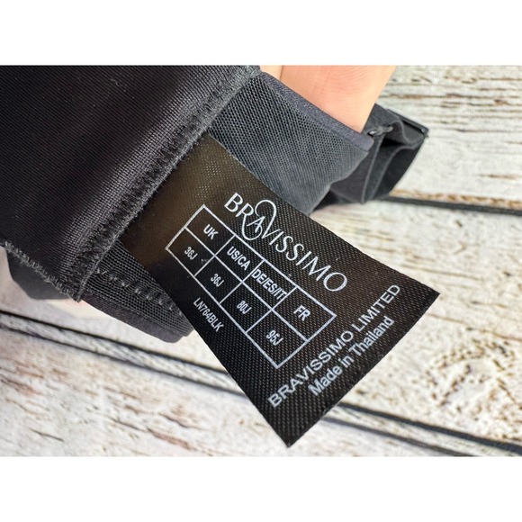 Bravissimo Nova Lounge Bra Black Size 36J NWT - Picture 4 of 5